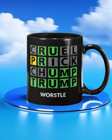 Worstle Shirt | Political Satire Word Game T-Shirt | Anti-Trump Funny Tee