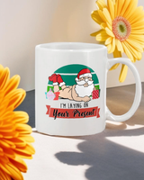 I'm laying on your present 15 ounce ceramic coffee mug