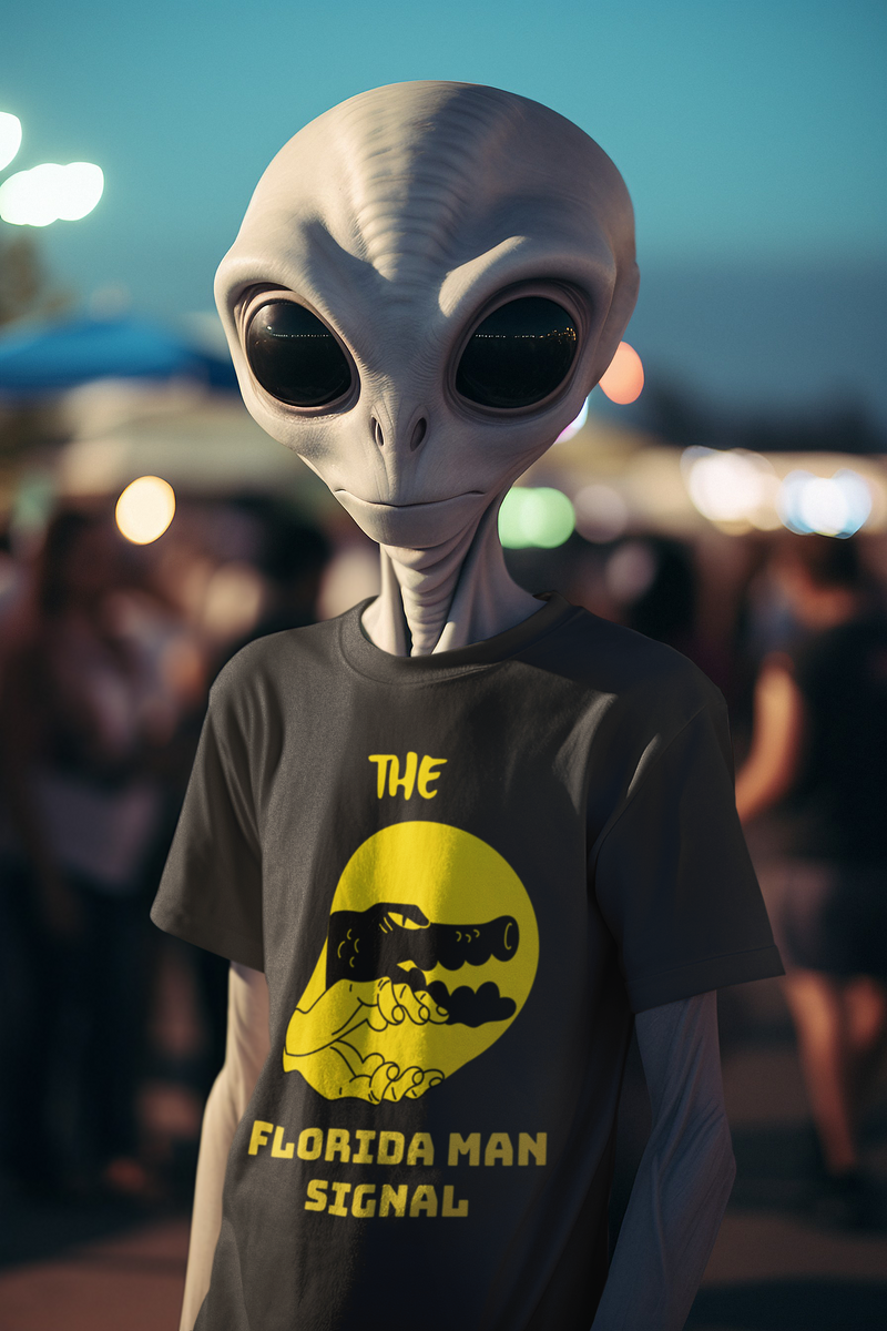 The Florida Man Signal Shirt & Mug | Funny Florida Meme Appare