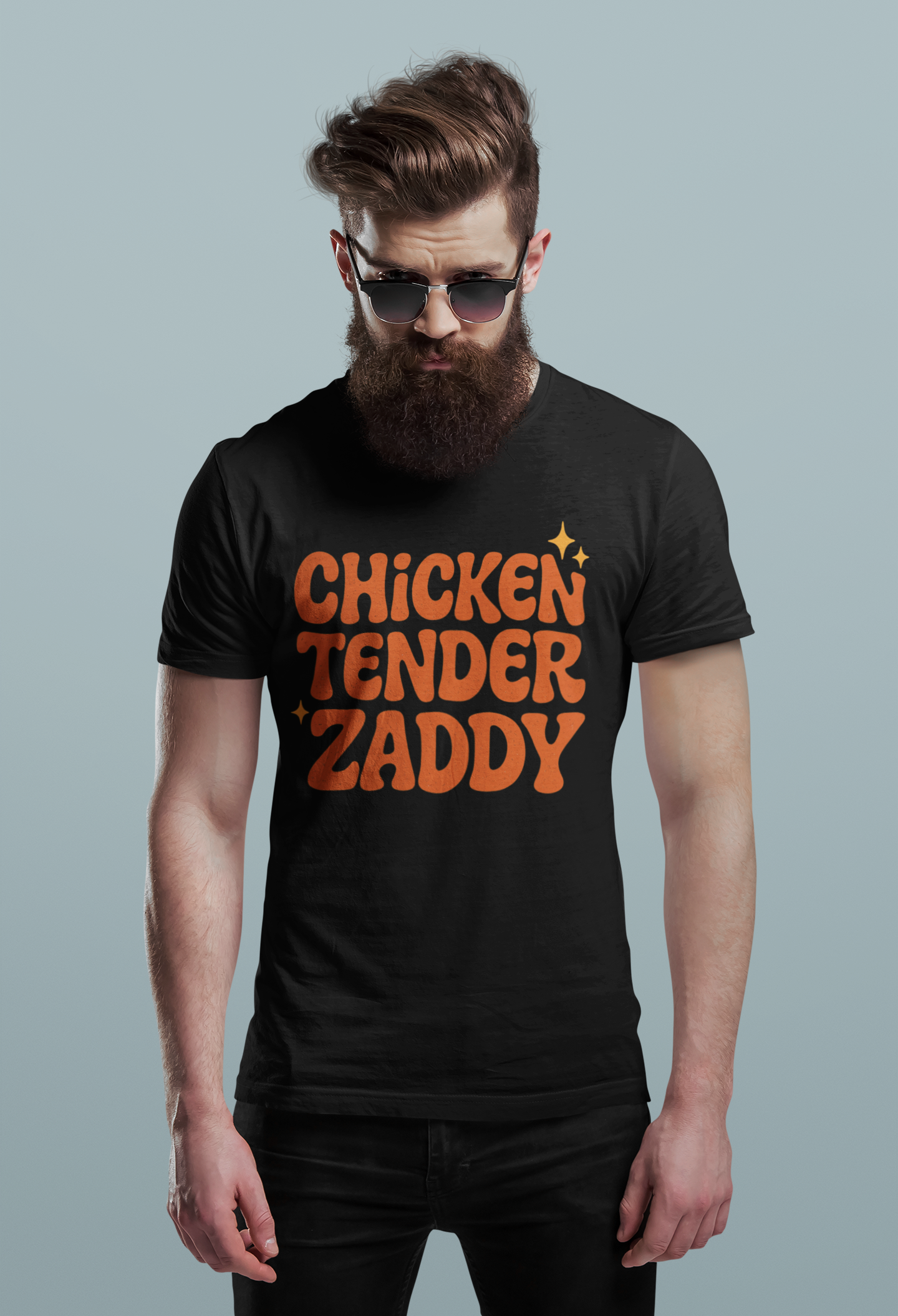 Chicken Tender Zaddy Shirt – Funny Food Lover Tee for Men & Women | Funny Florida Shirt