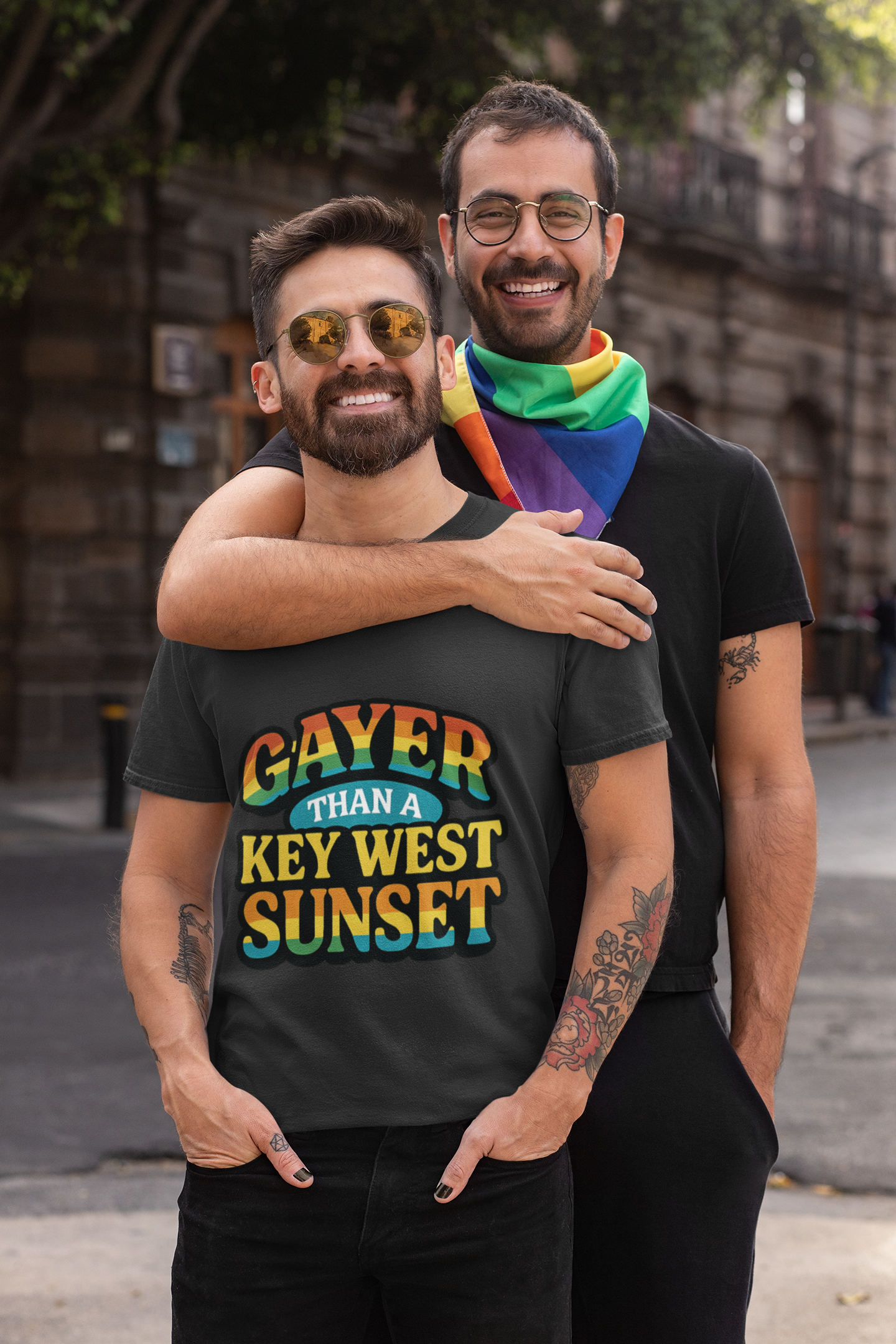https://unlawfulthreads.com/products/gulf-of-mexico-stay-salty-retro-sunset-beach-tee-florida | Funny Florida Shirt