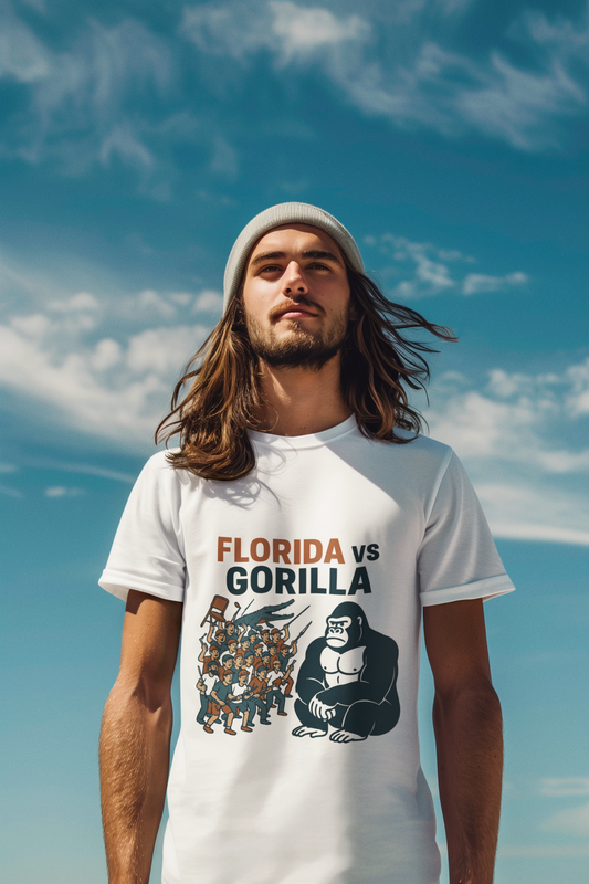 Florida vs Gorilla – Ultimate Chaos Matchup Tee Florida