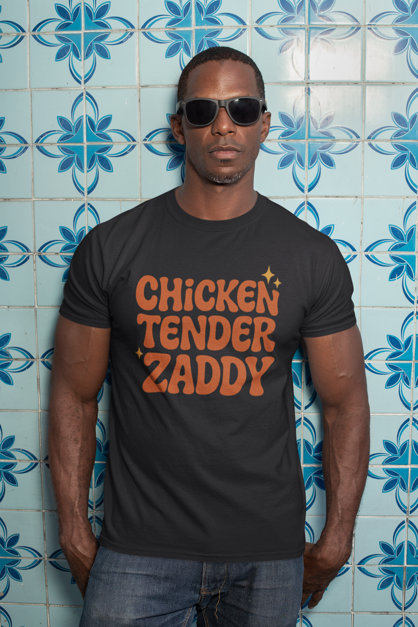 Chicken Tender Zaddy Shirt – Funny Food Lover Tee for Men & Women | Funny Florida Shirt