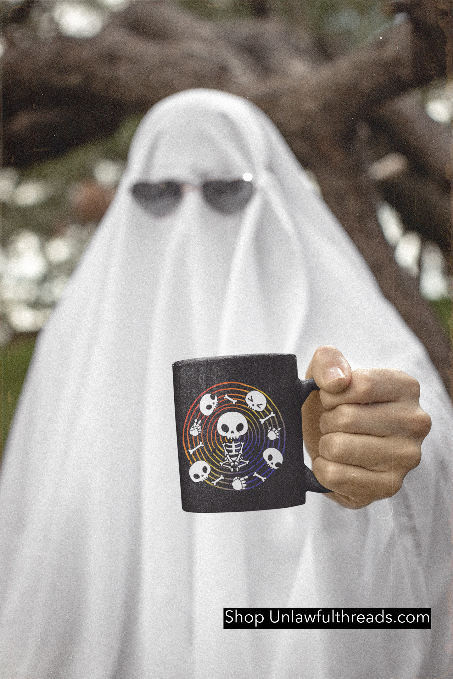 Trance Skulls coffee mug 15 ounce mug