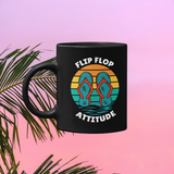 Flip Flop Attitude coffee mug 15 ounces