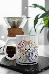 Trance Skulls coffee mug 15 ounce mug