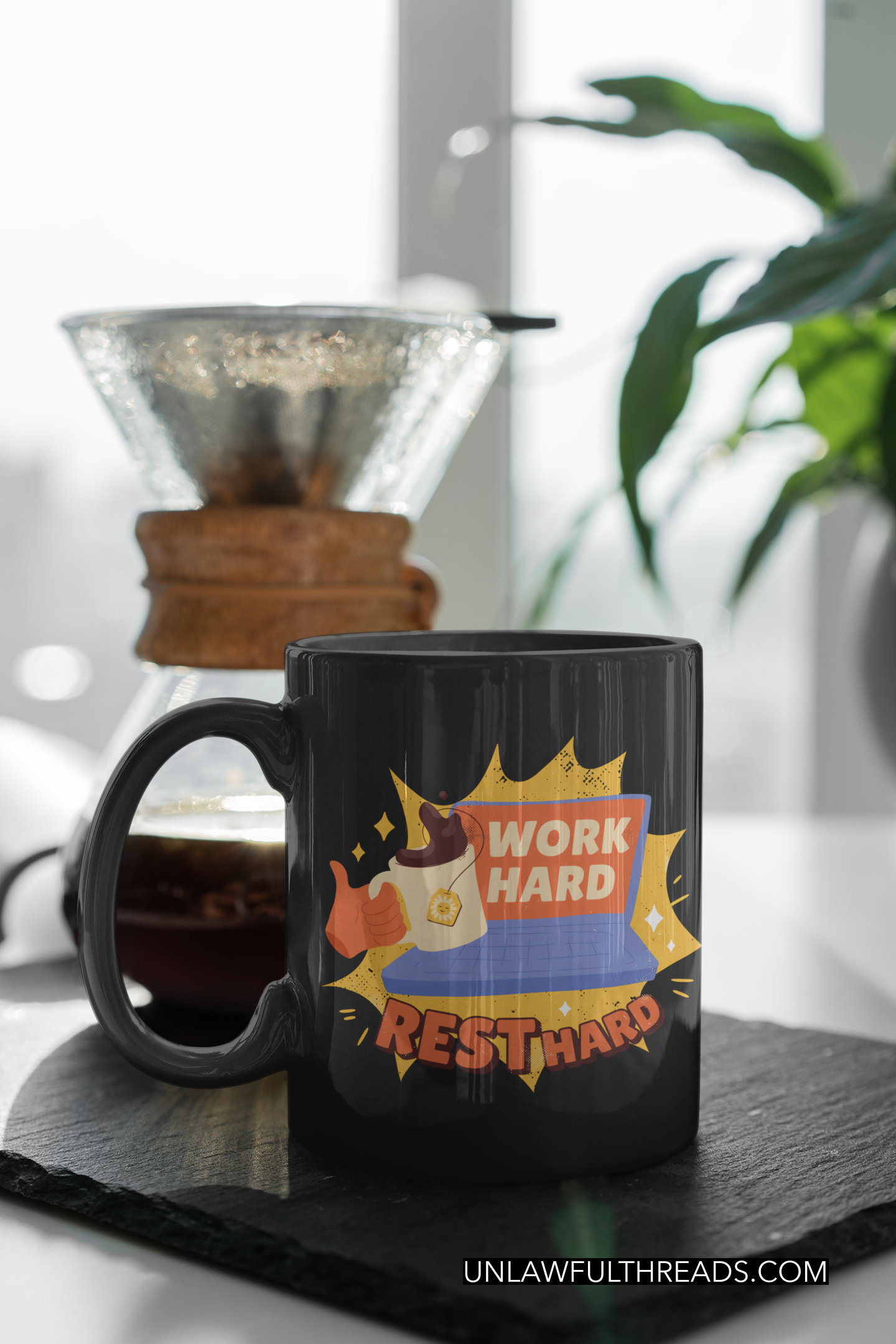 Work Hard Rest Hard   15oz Ceramic Mug