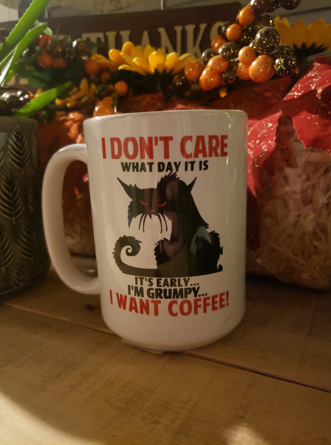 I don't care what day it is 15 oz. mug