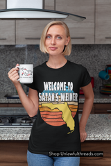 Welcome to Satan's weiner classic cotton shirts m/f cuts