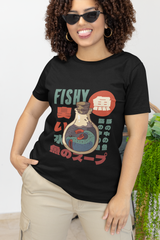 Fishy japanese  100% cotton shirts