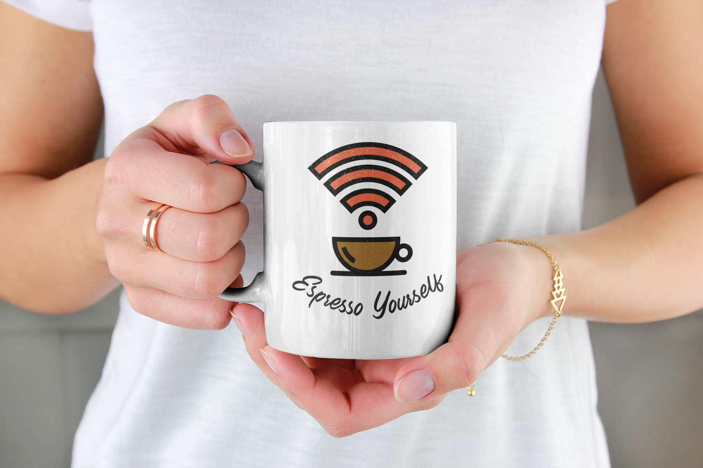 Expresso Yourself coffee mug 15 oz.