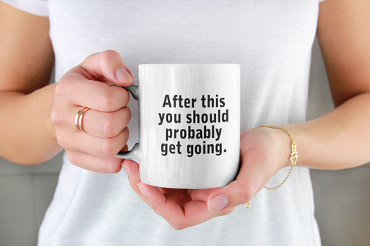 After This you should probably get going 15 oz. mugs