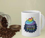 Unicorn Poop  15 ounce ceramic coffee mugs