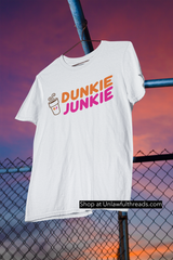 Dunkie Junkie shirts 100% cotton