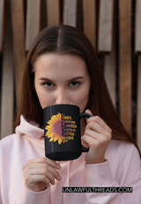 She's Sunshine mixed with a little Hurricane coffee mug 15oz Ceramic Mug