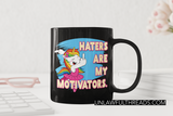 Haters are my Motivators Unicorn coffee mug 15 ounces