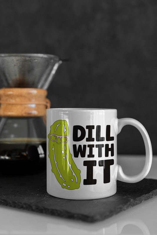 Dill with it pq edition 15 ounce ceramic mug