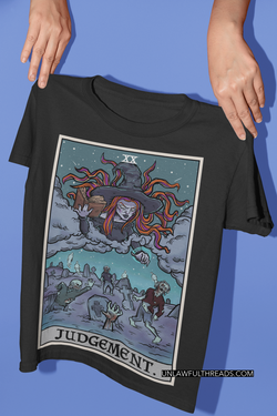 Tarot series JUDGEMENT Black shirts