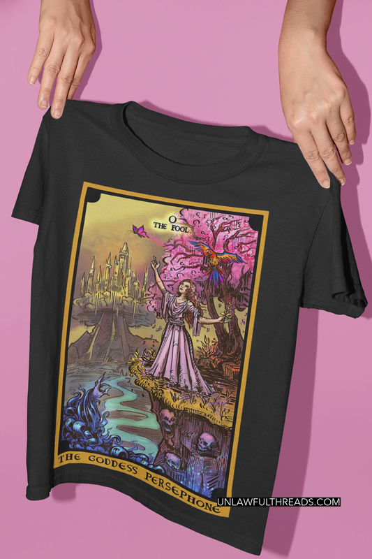 Tarot series PERSEPHONE Black shirts