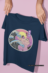Vaporwave Cat mugs, shirts, and posters