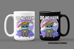 Do No Harm  but take no shit coffee mugs 15oz.