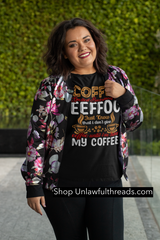 Coffee spelled backwards is eeffoc  classic cotton shirts