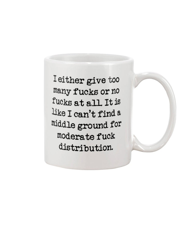 Moderate F*ck Distribution coffee mug  15oz Mug