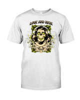 Love and Hate Skulls >> Fruit of the Loom Cotton T