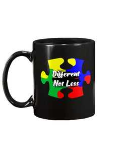 Autism Different Not Less coffee mug15oz Mug