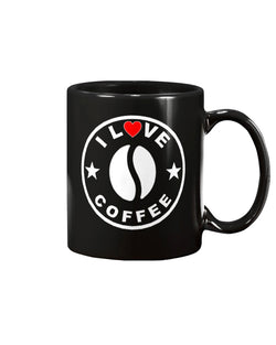 I Love Coffee Group Mug 15 oz.