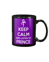 Keep Calm and listen to Prince coffee mug  15oz Mug
