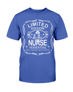 Limited Edition Nurse mens Gildan Cotton T-Shirt