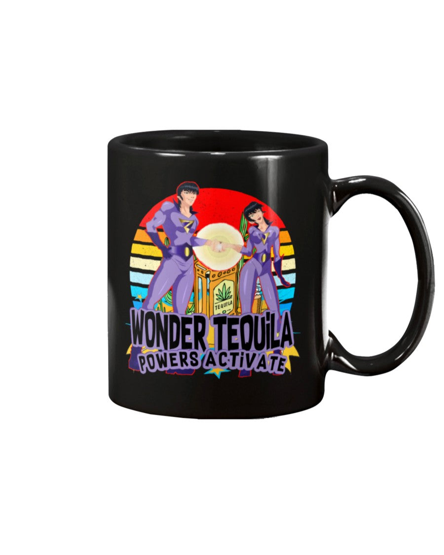 wonder tequila powers activate coffee mug 15oz Mug
