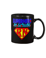 Superhero in Scrubs rn coffee mug 15oz Mug