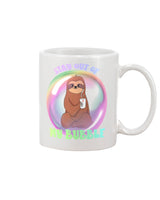 Stay out of my Bubble Sloth coffee mug 15oz Mug