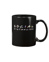 Social Distancing Friends coffee 15oz Mug