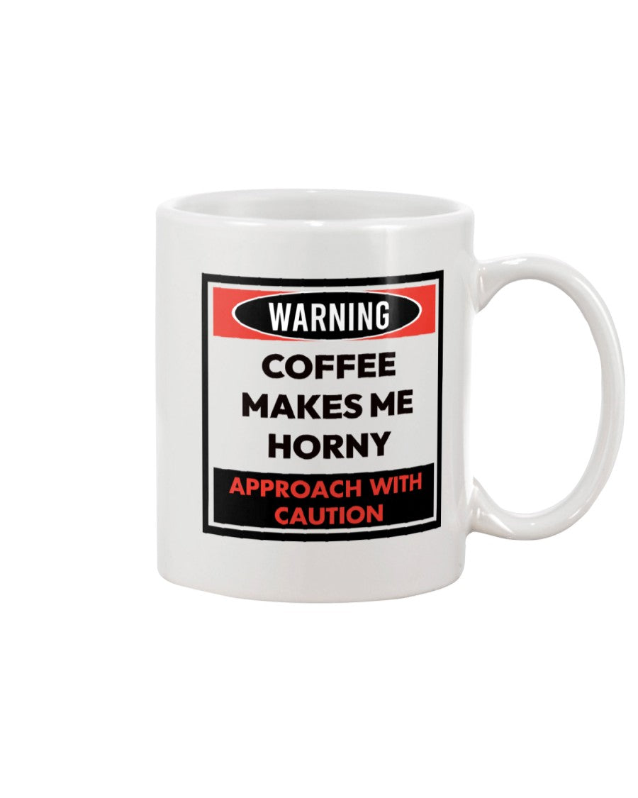 WARNING Coffee Makes Me Horny – Unlawful Threads