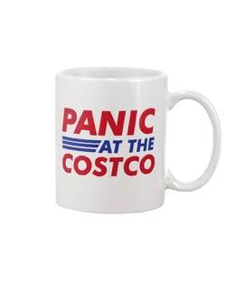 Panic at the Costco funny shirt or coffee mug 15 oz.