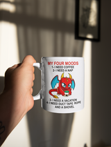 My Four Moods 15oz Ceramic Mug
