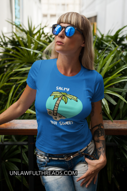 Salty But Sweet Gildan Ultra Ladies T-Shirt