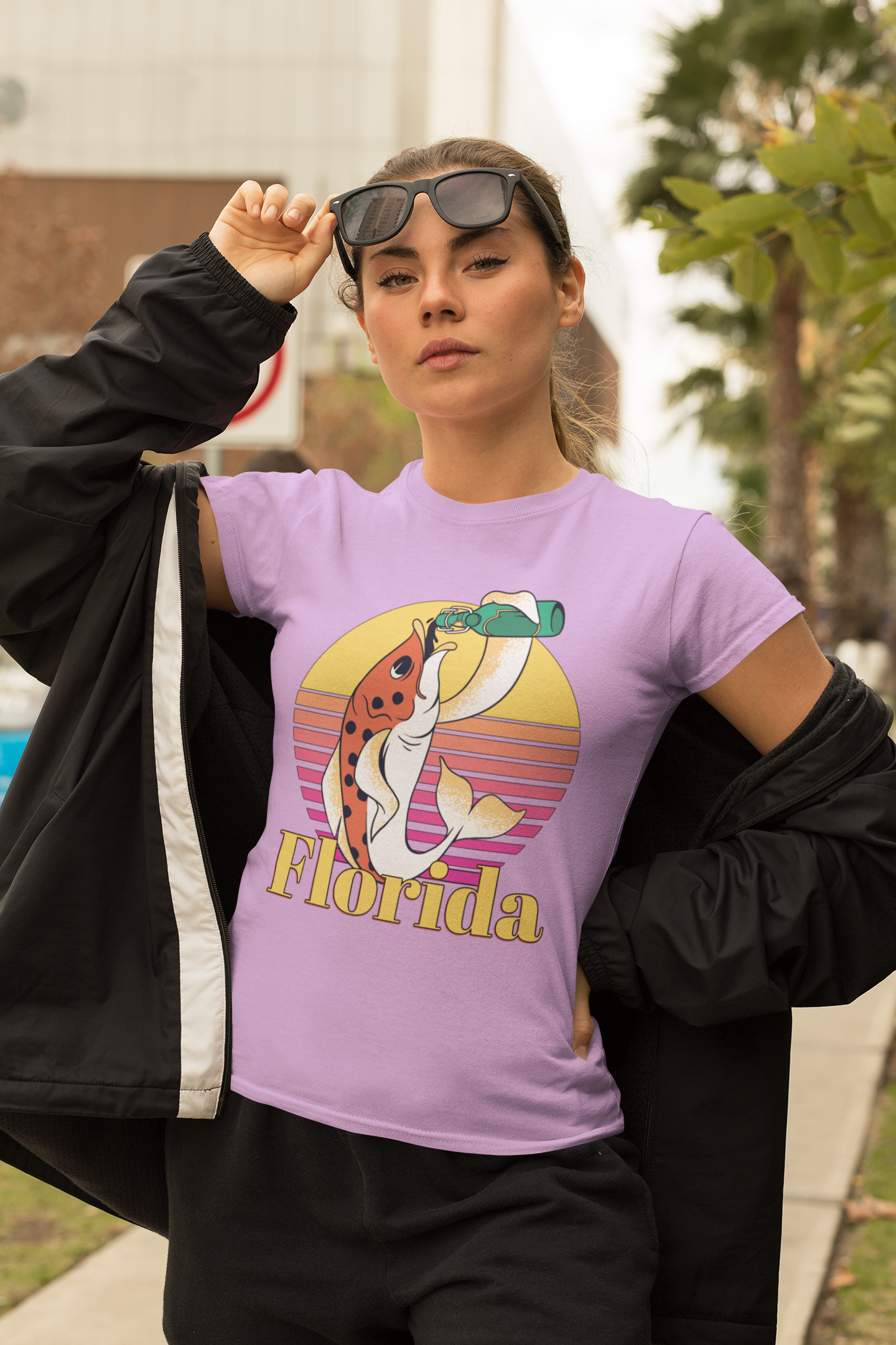 Florida drinking fish shirts