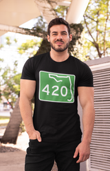 Florida 420 green/black Shirts and tanks men's and women's sizes