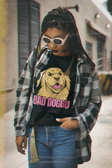 Bad Doggo shirts or 15 ounce coffee mugs