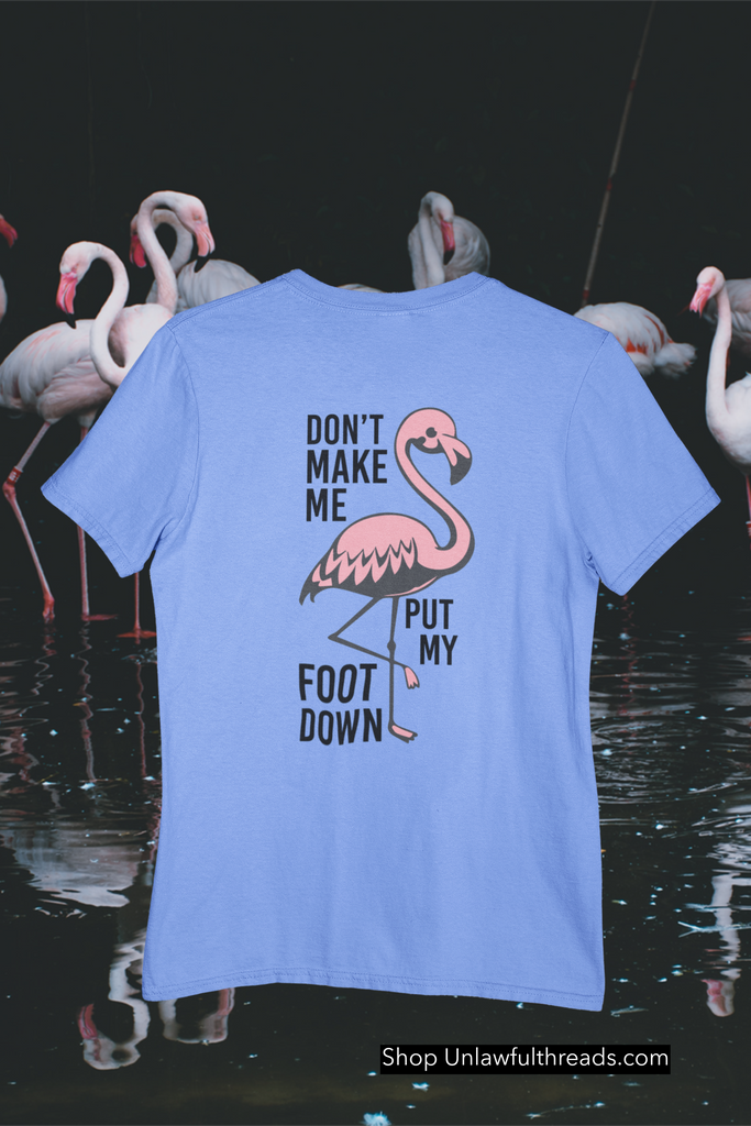 Put My Foot Down Crew Neck T-Shirt