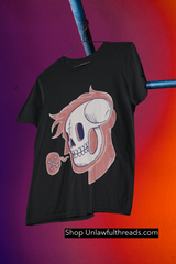 Skull Face Speaking classic cotton shirts m or f cuts