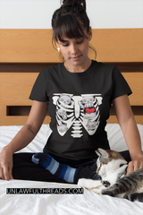 Kitties and bones  shirts m/f
